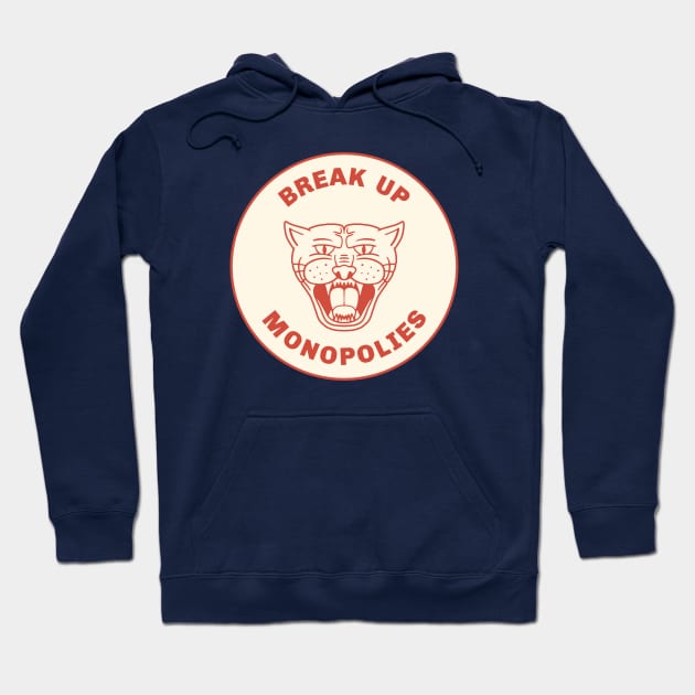 Break Up Monopolies Hoodie by Football from the Left